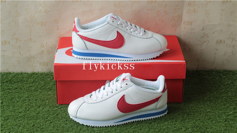 Nike Classic Cortez Nylon PRM White Red